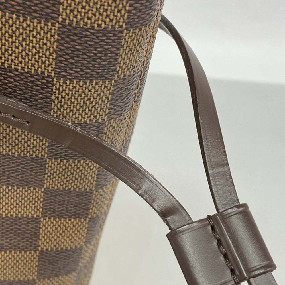 LOUIS VUITTON Brown Damier Neverfull MM Tote Bag - Picture 10 of 11